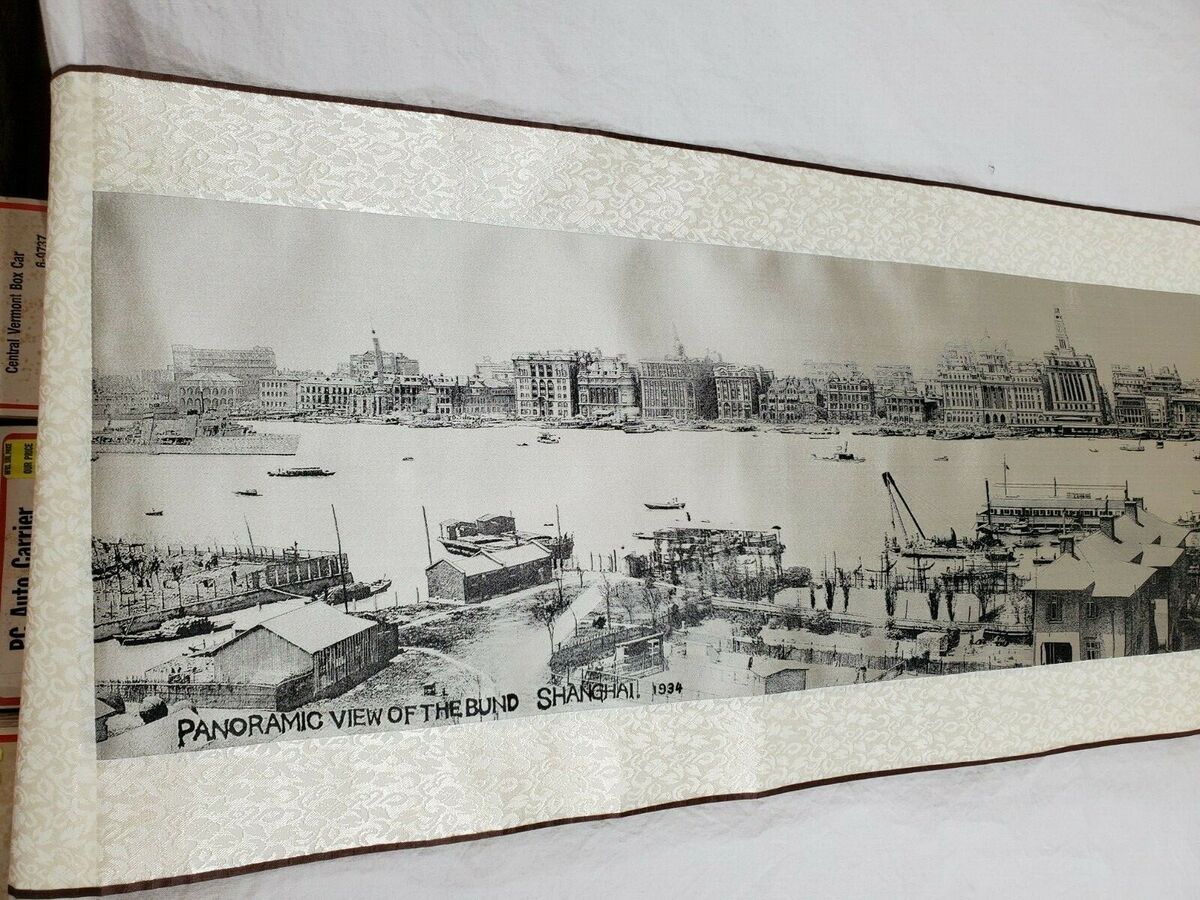 China Silk Culture Collection Panoramic View Of The Bund China Silk Culture Collection Panoramic View Of The Bund