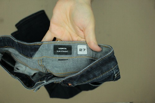 Volcom Vorta Slim Straight Jeans Men's Size 27 Medium Wash Denim - Picture 8 of 10