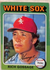 1975 Topps  #554 Rich Gossage  VG