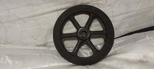 Vintage Gusseisen Riemenscheibe 3/4 Welle x 8 5/16 x 1/2" Riemen Nut. - Bild 12 von 18