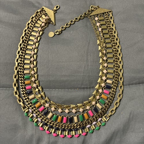 🔥 RARE & RETIRED! STELLA & DOT FRANCIS STATEMENT NECKLACE  