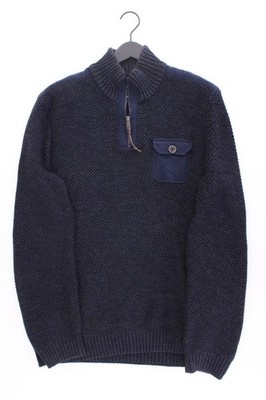   Lerros Grobstrickpullover Classic Pullover für Herren Gr. 54, XL blau  