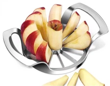 12-Blade Stainless Steel Apple Corer Slicer Cutter, Easy Use Kitchen Gadget