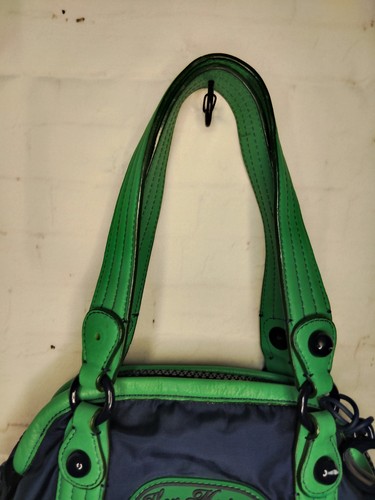Juicy Couture Y2K VTG Her Majesty Small Handbag Adventures of G&P Blue/Green - Picture 9 of 16