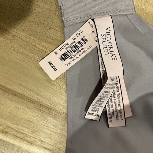 SUJETADOR PUSH UP VICTORIA'S SECRET INCREÍBLE FORMA PERFECTA talla 38 DDD lavanda NUEVO - Imagen 5 de 7