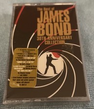 James Bond 30th Anniversary Collection Cassette New Sealed Vintage Tape