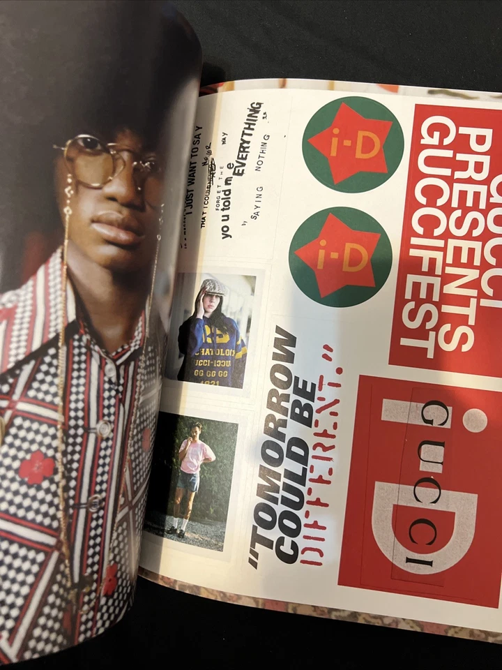 GUCCI i-D - Harry Styles Poster Promo + Magazine 2020 - Image 3 of 3