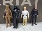Mixed Star Wars Action Figure Lot 70s & modern Rare !!!