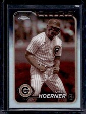 2024 Topps Chrome Nico Hoerner Sepia Refractor #141 Cubs