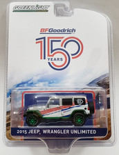 Greenlight 2015 Jeep Wrangler Unlimited BF Goodrich 1:64 Green Machine CHASE