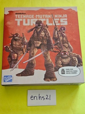 Loyal Subjects BST AXN Teenage Mutant Ninja Turtles TMNT Figure 4 Pack Brand New