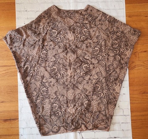 Emma Cook Silk Oversized Lagenlook Tunic Top Size 8 - Picture 15 of 15