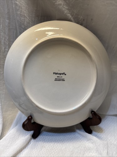 Pfaltzgraff Bella Speiseteller 10,75" blaue Blumen - Bild 4 von 6