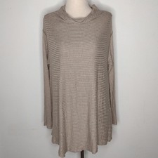 Preloved We The Free Women's Taupe/Ribbed Sweater Size XS
