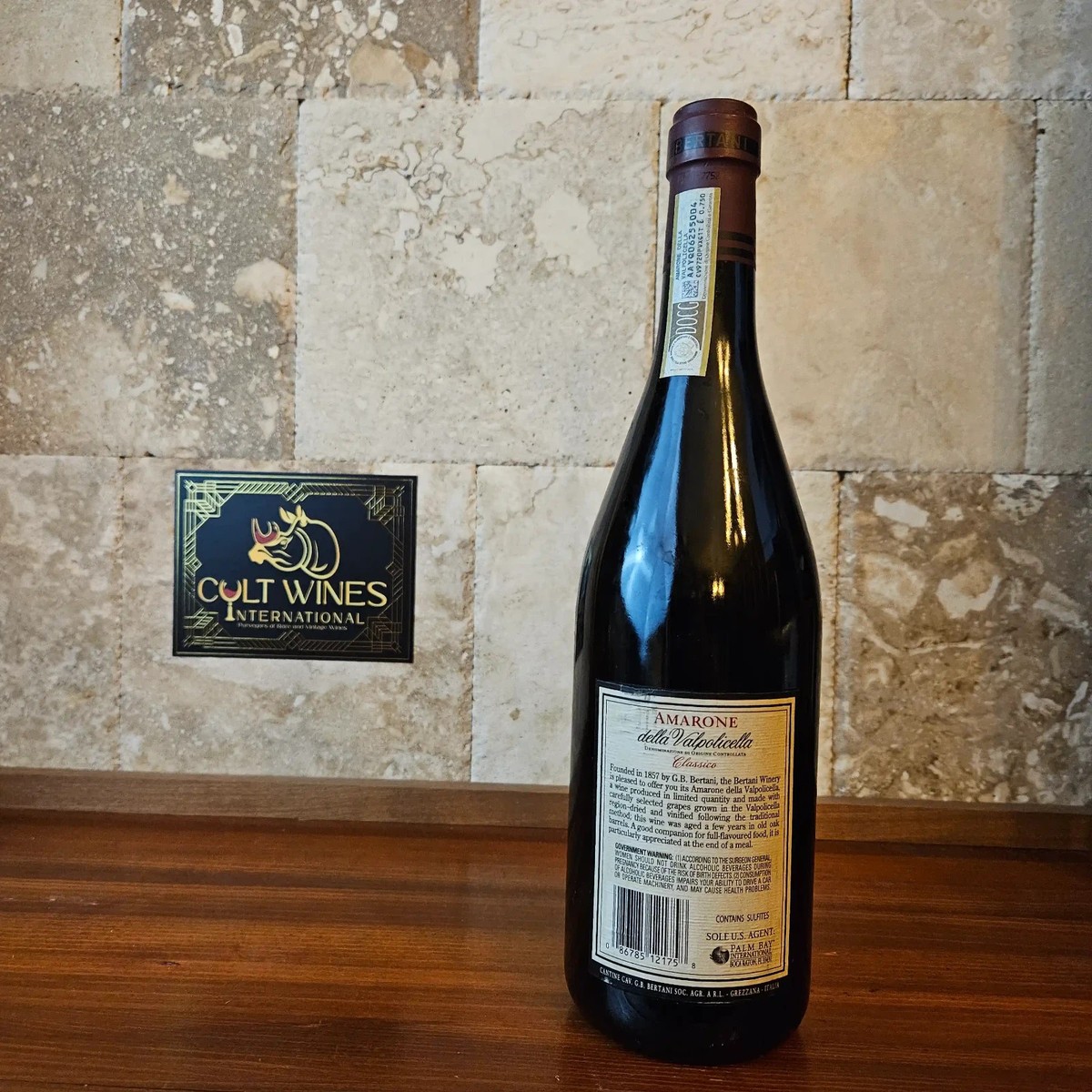 2009 Bertani Amarone della Valpolicella Classico DOCG wine