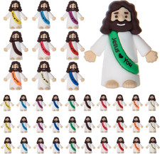 30 Pcs Mini Jesus Figurines Little Jesus Loves You Figurines Tiny Religious Chri