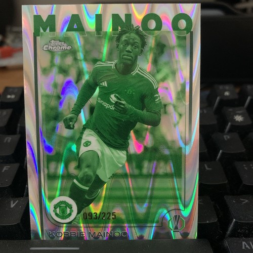 Topps Chrome UCC 2024-25 Kobbie Mainoo Numbered 93/225