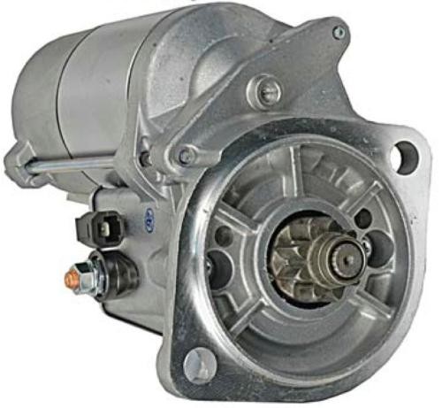 NEW STARTER FITS HYDRA-MAC 1300 1600 1700 SKID STEER QD40 3AB1 DIESEL 8971128652 - Bild 1 von 2