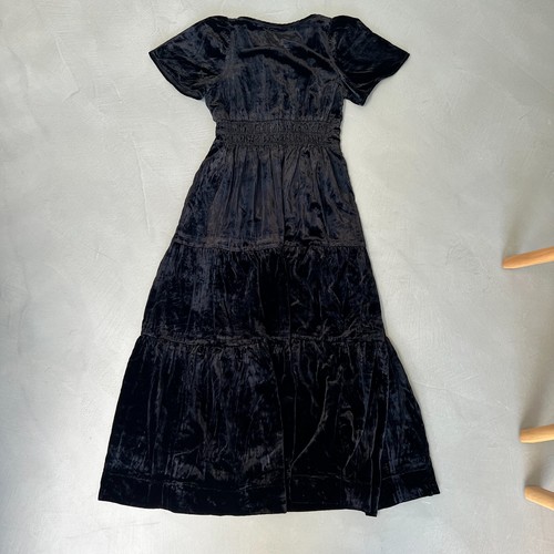 Anthropologie Somerset Samt Maxikleid. Schwarz. Klein. UVP 158£. - Bild 5 von 6
