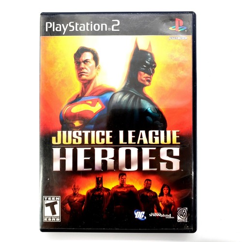 Justice League Heroes (Sony PlayStation 2, 2006) Complete Tested & Works - Picture 4 of 6
