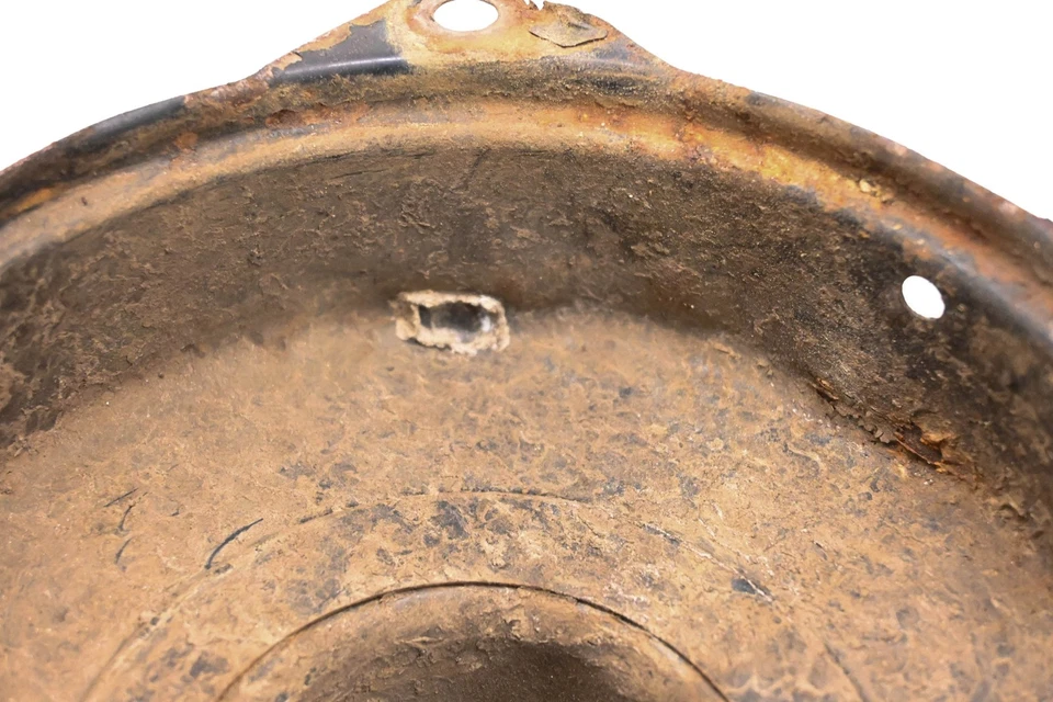 84 Kawasaki KLT110 carcaça da tampa do tambor do freio traseiro - Imagem 3 de 3