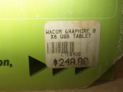 NEW/SEALED Wacom Graphire 4 USB 6x8 SILVER Graphics Tablet Pen Stylus CTE-640S - Afbeelding 17 van 23