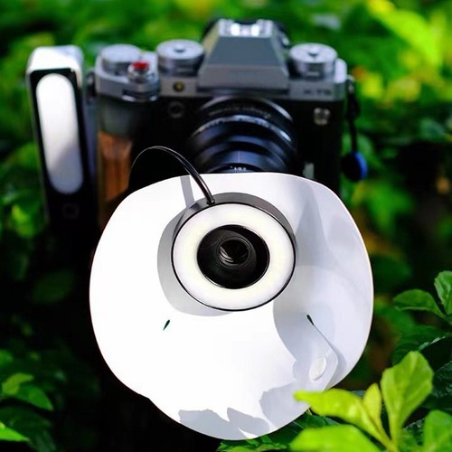 LED Macro Light 7W 49mm Dimmable Fill Light for Cameras Universal6787 - Imagen 6 de 7