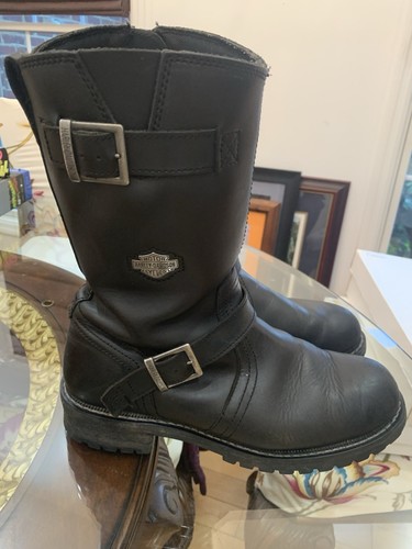 Harley-Davidson Leder Motorradstiefel Herren Größe 11M
