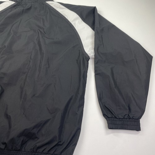 Adidas Windbreaker Jacke Herren schwarz Full Zip Gr. XL Mock Neck leicht - Bild 8 von 11