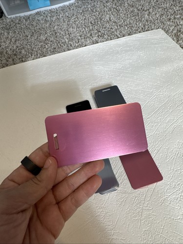 30 Engravable Anodized Aluminum Blank Luggage Tags - Seconds, Not Perfect - Picture 4 of 4