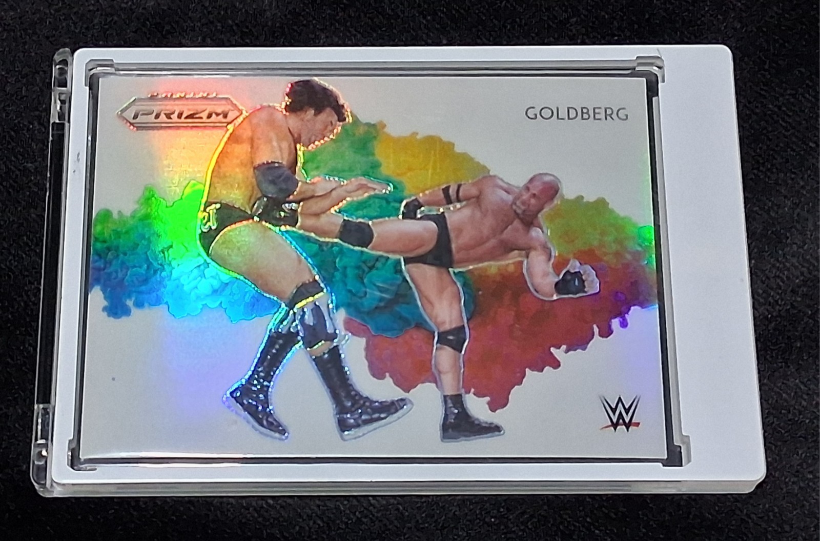 2022 Panini WWE Prizm Goldberg Color Blast Case Hit SSP