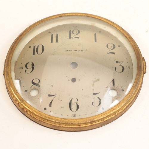Seth Thomas Clock Dial with Bezel and Convex Glass 5-13/16 Inches - XC146 - Picture 3 of 4