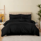 Percale Duvet Cover Set - Hotel Quality Easy Care Soft Quilt Cover Bedding Set