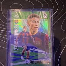 Topps X Whip UEFA Green Rookie Future Stars Fermin Lopez FC Barcelona #190/25