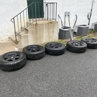 New ListingFord Bronco Black 17" Wheels w/ 265/70R17 General Grabber At Tires, Set of 5