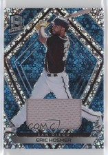 2020 Panini Chronicles Spectra Neon Blue Prizm Swatches /50 Eric Hosmer #79