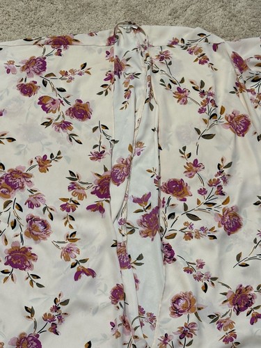 Maurices Damen Kimono Einheitsgröße mehrfarbig Blumenmuster leicht fließend - Bild 5 von 8