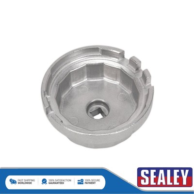 Sealey Ölfilterkappenschlüssel für Lexus/Toyota 64,5 mm x 14 Flöten VS7112
