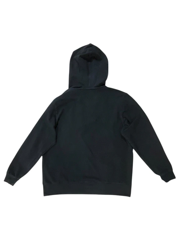 Travel Smith 毛衣女式 L 黑色套衫带帽和松饼口袋柔软弹力 — 第 4/4 张图片