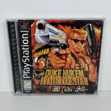 Duke Nukem: Time to Kill for PlayStation 1 (1998) - COMPLETE w REG CARD/TESTED!!