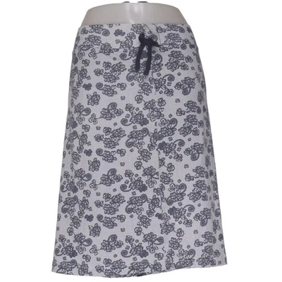 Alpine pro, jupe, taille : XL, noir/blanc, coton/élasthanne, fleurs #VlI - Photo 1/4
