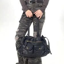 Womens Y2K Tote Bag Vintage Handbag, Punk Shoulder Bag, Crossbody Bag, New Purse