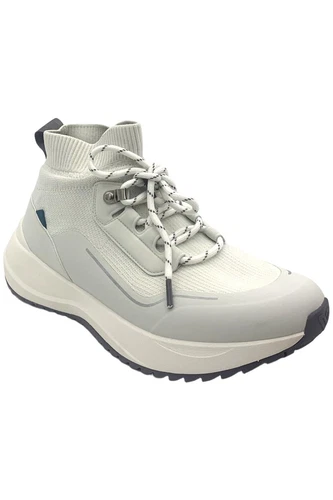 Vessi Men's Cloudburst High Top Sneakers Boreal White/Granite