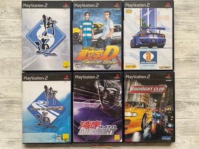 SONY PS2 Kaido & Initial D & Wangan Midnight & Auto Modellista & Midnight Club