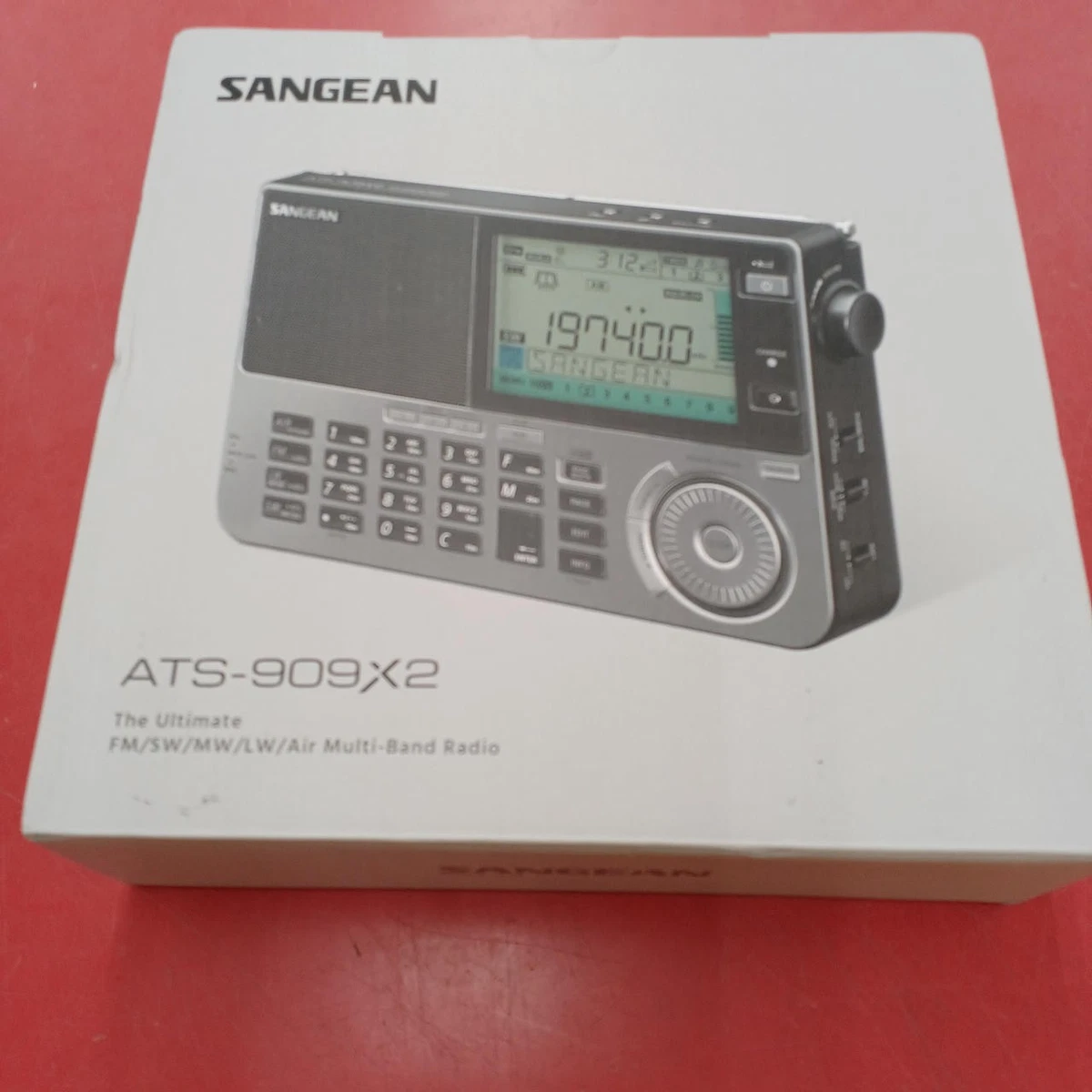 【極美品】SANGEAN ATS-909X2J 国内正規品 ループアンテナ付き Sangean ATS-909X2J Multi Band Radio w/ Box Used Japan | eBay