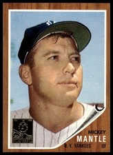 1996 Topps #12 Mickey Mantle Mickey Mantle Commemorative Reprints