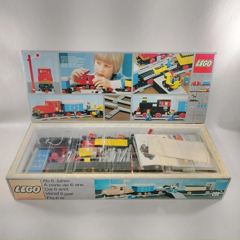 Vintage Lego Diesel Freight Train Set 7720 With Box Not Complete - Image 2 of 4