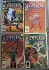 THE SAGA OF CRYSTAR vintage 1983 Crystal Warrior Marvel lot of 4 comics