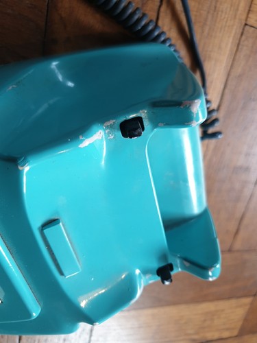 Vintage GPO 782 R Push Button Telephone Gloss Aqua Blue Fully Working 70s - Picture 5 of 10
