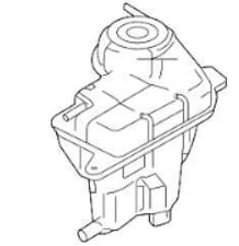 COOLANT RESERVOIR 4F0121403N 2005-2011 AUDI A6 AUDI